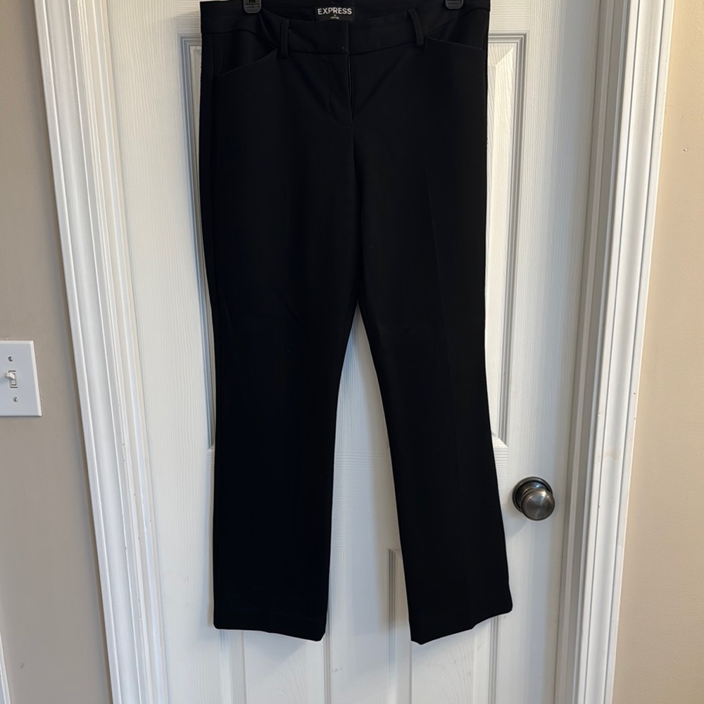 Express Black Boot Cut Flare Pants